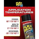 Flex Seal MAX, 17 oz, 2-Pack, Clear, Stop Leaks Instantly, Waterproof Rubber Spray On Sealant Coating, Perfect for Gutters, Wood, RV, Campers, Roof Repair, Skylights, Windows, and More