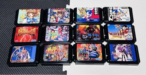 Mega Drive Cartridge Type Card Case All Types Comp