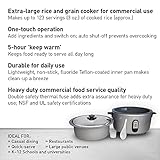 Panasonic Commercial Rice Cooker, Extra-Large Capacity 60-Cup (Cooked), 30-Cup (Uncooked) with One-Touch Operation and Durable Non-Stick Coated Pan - SR-GA541FH – Silver