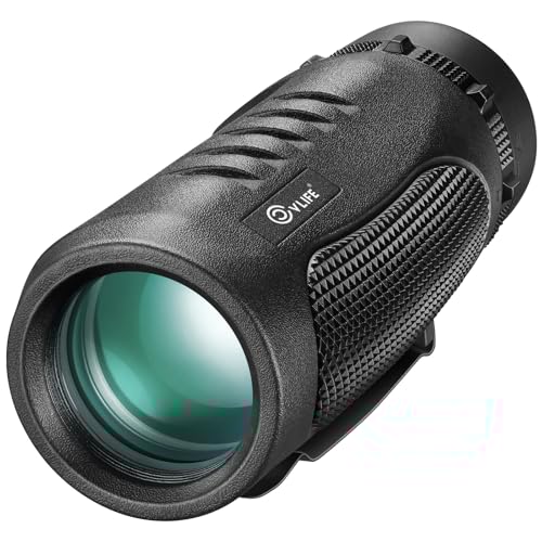 Cvlife 8x32 Monocular Telescope for Adults High Powered, Mini Pocket Monoculars Cool Tech Gadgets Essentials Gear for Men Bird Watching, Hunting, Survival and Outdoor Hiking