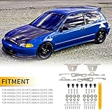 AUTOVIC Front & Rear Bumper Lifts Kit for Honda Civic EK Hatchback