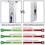 Brella Fella Wet Umbrella Bags - 28" Disposable Plastic Bag Refills for Umbrella Stand/Holder - 1000 Large Size Pack