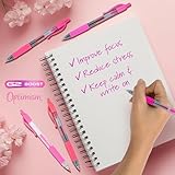 Pilot, G2 Premium Gel Roller Pens, G2 Boost Pink Pack, The Colors of Optimism, 8 Pack Pouch, Fine Point 0.7 mm, Assorted