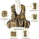 MT Rifleman Set, Military Fighting Load Carrier Vest and Army FLC Pouches Multicam