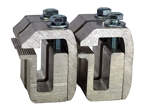 GCi STRONGER BY DESIGN G-30 Clamp for Truck Cap/Camper Shell (Set of 4). Made in USA with 6000 Series Structural Aluminum to Ensure Quality and Strength. For Mounting Caps, Camper Shells, Toppers.
