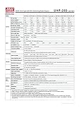 MEAN WELL 200W Slim Type with PFC Switching Power Supply (UHP-200R-24)