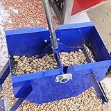 HQCUZZY Hand Peanut Sheller Machine, Peanut Peeling Processor Machine, Quick and Easy Separation, Low Seed Breakage and Optimized Recovery Rates, 100KG/H Output, No Damage, for Cereals