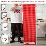 Silicone Baking Mat Roll 16IN*5FT Free Cutting, Non-Slip Pastry Mat, Non-Stick Reusable Air Fryer Liner, Oven Liners, Counter Mat, Freeze Dryer Mat, Easily Cut to Size Fit All Ovens Pans Tins Dishes