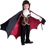 Spooktacular Creations Halloween Gothic Vampire Costume Deluxe Set for Boys, Kids Halloween Party Favors, Dress Up,Role Play and Cosplay-S(5-7yr)