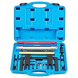 Orion Motor Tech Engine Camshaft Timing Locking Master Tool, Crankshaft Flywheel Alignment Tool Kit Compatible with BMW Vehicles with 2.5L 3.0L N51 N52 N53 N54 N55 Engines Including BMW 3 Series 328i