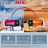 Thermal Camera Android Infiray P2 Pro with 50cm Adapter Cable, 256x192 IR High-Resolution Thermal Imaging Camera, -4℉ to 1112℉ Infrared Camera, 25 Hz Thermal Imager for Smartphones and Tablets