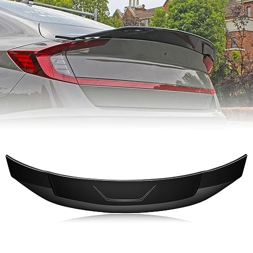 Rolling Gears Trunk Spoiler Compatible with 2020-2023 Hyundai Sonata Spoiler Wing, Gloss Black Rear Spoiler