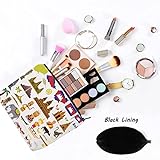 LEVLO Cambodia Travel Cosmetic Bag Cambodia Souvenir Gift Southeast Asia Theme Zipper Pouch Bag Thai Merch (Cambodia)