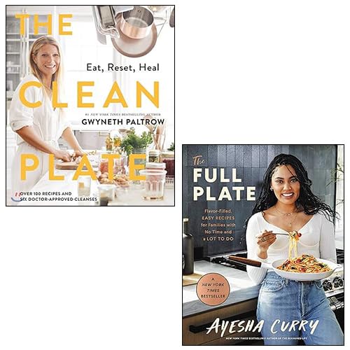 The Clean Plate By Gwyneth Paltrow, The Full Plate By Ayesha Curry 2 Books Collection Set