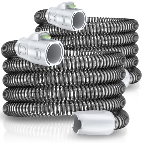 2 Packs Improved Version Climate Line Air Hose Compatible with Airsense 11 and Aircurve 11 Only - IDEAR Reusable Hose Replacement Great-Value CPAP Supplies (2)