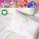 Franco My Little Pony Kids Luxury Bedding Super Soft Premium Cotton 3 Piece Sheet Set, Twin, (Officially Licensed Product)