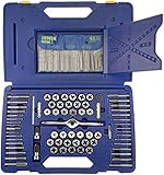 IRWIN Tools Tap And Die Set, Performance Threading System, Deluxe, 116-Piece (1813817)