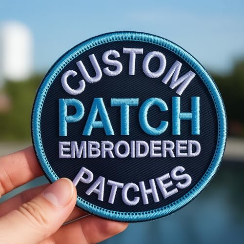 Custom Logo/Photo Patches, Custom Embroidered Logo Patches, Customized Embroidery Sew On Patch, Personalized Embroidered Patches for Clothes, Backpacks, Hats 5