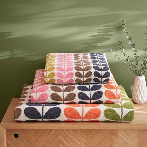 Orla Kiely Multi Stem Bath Sheet Towels Auburn