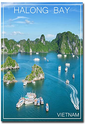 Halong Bay, Vietnam Fridge Magnet Size 2.5" x 3.5"