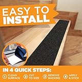 Tape King Anti-Slip Tape, 4"x30' Roll - Indoor/Outdoor Safety Traction for Stairs, Steps, Ramps, Treads