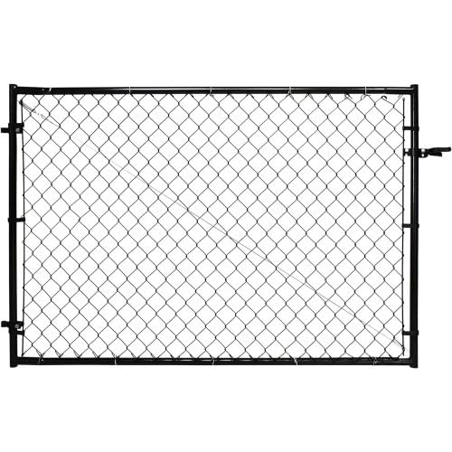 Fit-Right Adjustable Chain Link Gate Kit for Outdoor Decking & Fencing