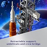 LEGO Icons NASA Artemis Space Launch System, Home and Office Décor, Space Gift for Adults, DIY Model Building Kit, Fun Project for Adults, Includes an Orion Capsule and Launch Tower, 10341