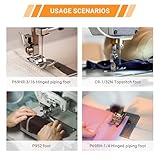 Sewing Presser Foot Set 25Pcs, Sewing Machine Presser Feet Kit Accessories for JUKI DDL-5550 8500 8700 9000 Industrial Sewing Machine Professional Domestic Sewing Machine