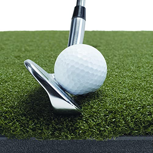 The Original Country Club Elite by Real Feel Golf Mats 4’X8’ Golf Hitting Mat | Heavy Duty Commercial Practice Mat | Accepts A Real Tee | Swing Down and Through | Indoor/Outdoor
