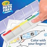 Crayola Color Wonder Mess Free Fingerprint Ink Painting Activity Set, Finger Painting Alternative, Toddler Coloring, Travel Activity, Gift for Toddlers