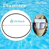 39010200 Tank Clamp O-Ring Replacement Pool and Spa D. E. Filter, Replacement for Pentair (CCP 520/420/320) Clean & Clear Plus Fiberglass-Reinforced Polypropylene Tank Filters and FNS Plus Filters