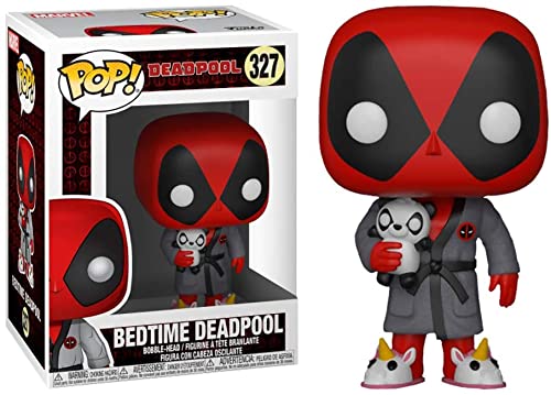 Funko Pop Marvel: Deadpool Playtime - Deadpool in Robe - Collectable Vinyl Figure - Gift Idea - Official Merchandise - Toys for Kids & Adults - Superheroes Fans - Model Figure for Collectors