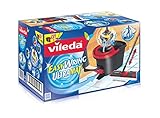 Vileda Easy Wring Ultramat Flat Mop and Bucket with Power Spin Wringer