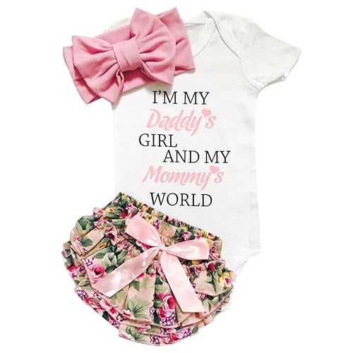 Aoswep Baby Girl Clothes Infant Newborn Girl Outfits Summer Clothes Romper Short