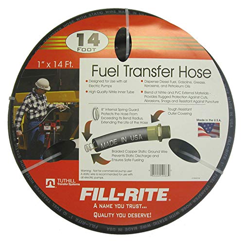 Fill-Rite FRH10014 1" x 14' Fuel Transfer Hose