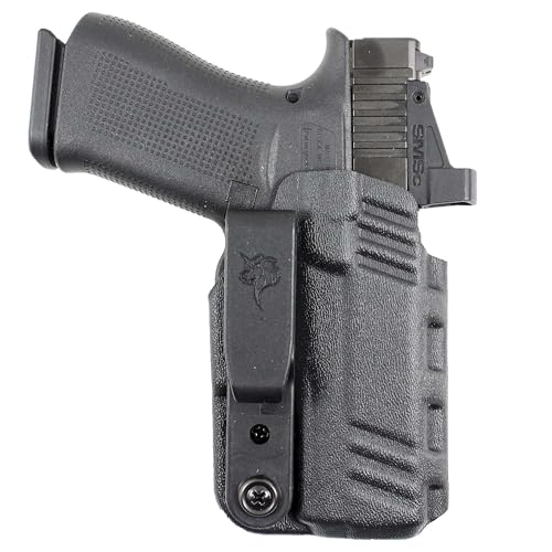 DeSantis Slim-Tuk Holster, Black, FITS: 43 43X, 43X MOS W/ RED DOT SIGHT, 43X MOS W/OUT RED DOT SIGHT