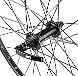 CyclingDeal MTB Bicycle Double Wall Rims 26" Wheelset - Front & Rear Mountain Bike Wheels - Compatible with Shimano MF-TZ500 Freewheel - 7 Speed