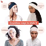 BLOM Non-Slip Wide Headbands - Versatile Yoga, Workout, Running, Travel, and Fashion Accessories for Women - Multi-Style Gym Wrap