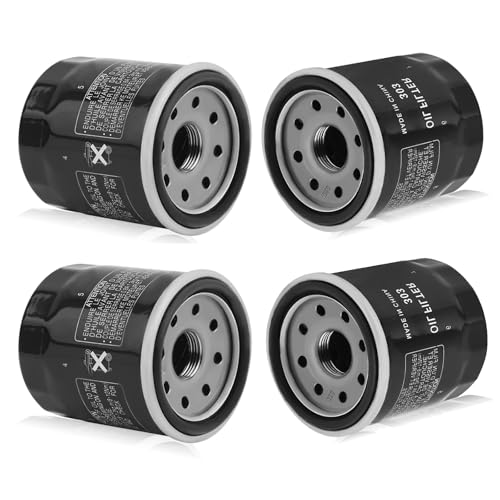 KLWZH 2520799 oil filter 16097-0008 for Polaris Sportsman 400 450 500 570 850 Ranger Hawkeye Scrambler 850 1000 XP 300 400 Magnum 325 425 500 ATP Trail boss Xpedition Xplorer, kawasaki ninja 400, 4pcs