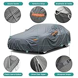 GUNHYI Premium Car Cover Custom Fit BMW X3/X3 M (2003-2025), 16 Layers Heavy Duty Car Cover Waterproof All Weather with Zipper Door for Sun Rain Snow Dust Uv Protection