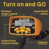 Garrett ACE 300 Metal Detector for Adults with Waterproof Coil and Headphone Plus Accessories