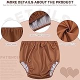 Panitay 8 Pcs Adult Diaper Cover Incontinence Leakproof Plastic Pants Reusable Diapers Cover Waterproof Underwear for Women Men(Multicolored, Medium)