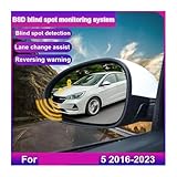 Car BSD BSA BSM Radar Parking Sensor Blind Spot Monitoring System Assist Lane Changing Compatible for Chery Arrizo 5 2016-2023