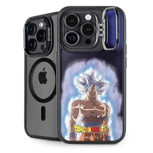 Skinit Kickstand Phone Case Compatible with iPhone 16 Pro Max - Officially Licensed Dragon Ball Super Goku Ultra Instinct Design