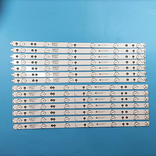 Replacement Part for TV LED Backlight Strip 12 Lamp for Philips 49" 49PUS6501 LB-PF3030-GJD2P6C490712-L-D R B 49AEL2-L KD-49X6000D 49PUH6101 49PUS7272