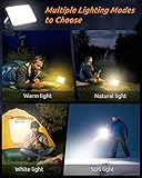 Eventek LED Camping Lantern Rechargeable 4000LM, 20000mAh Portable Camping Lights up to 144 Hours & 4 Light Modes, IPX5 Waterproof Camping Essentials for Power Outages, Emergency, Tent, Outdoor