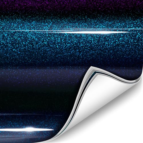 ColorFusion PPF by VViViD, Gloss Cosmic Blue Dry Apply PPF Vinyl Car Wrap Roll 20ft x 5ft