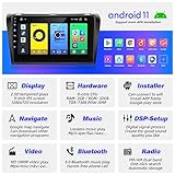 SizxNanv for Mazda 3 Android Touch Screen Compatible with Carplay Android Auto,Car Radio Stereo Bluetooth Navigation GPS WiFi FM/AM Backup Camera Head Unit for Mazda 3 2004 2005 2006 2007 2008 2009