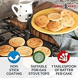 Nordic Ware Smiley Face Pancake Pan Silver, 10 1/2 inch diameter