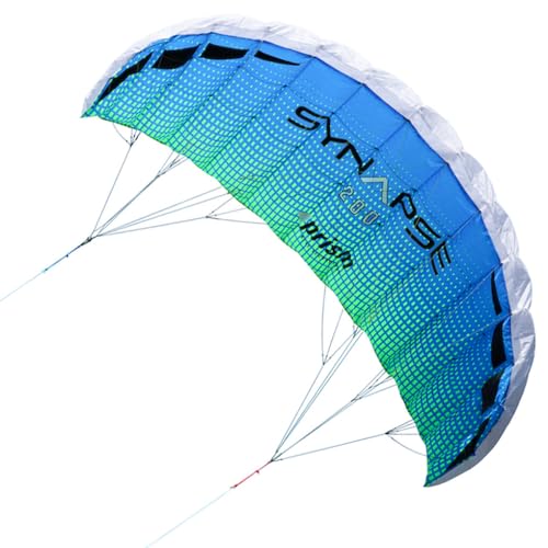 Prism Kite Technology Synapse Dual-line Parafoil Kite - an Ideal Entry Level Kite for Kids and Adults to Dual-line Kiting